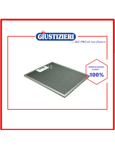 filtro metallico 300x250x9 originale cappa aspirante gorenje