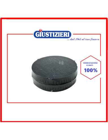filtro carbone circolare 173x43.5mm originale cappa aspirante gorenje