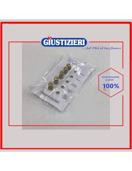 set ugelli gas metano 5ma originale piano cottura ricambi cucina
