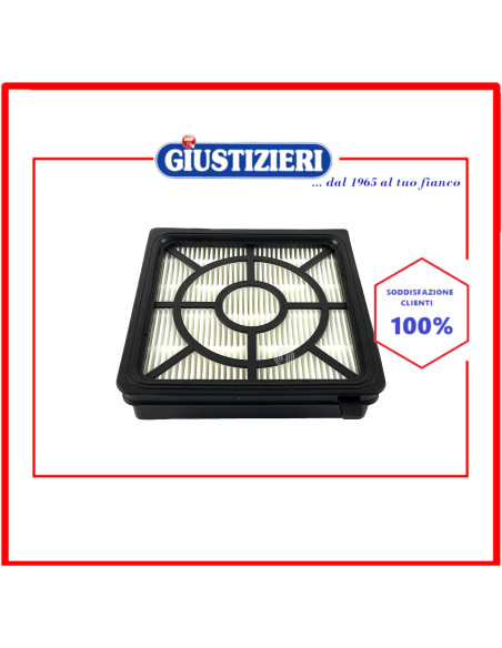 filtro hepa rettangolare cpl 8142 originale aspirapolvere imetec