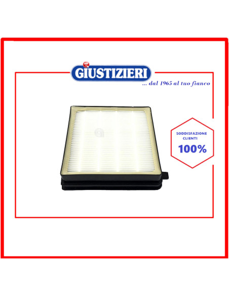 filtro hepa rettangolare cpl 8142 originale aspirapolvere imetec