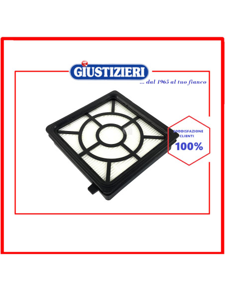 filtro hepa rettangolare cpl 8142 originale aspirapolvere imetec