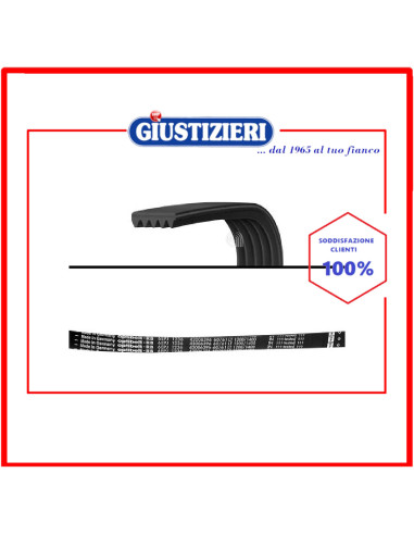 cinghia j6 1236 poly-v originale lavatrice vestel