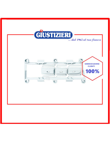 supporto pulsantiera 3 tasti aura