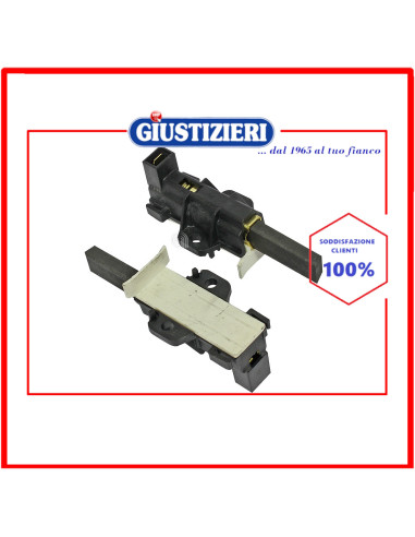 spazzole motore 6.3x12.5x39 lavatrice beko