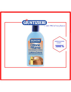 nuncas ottone e rame crema detergente lucidante