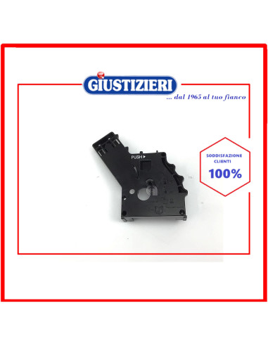 blk brew unit front plate s/scr.sma