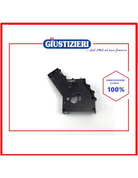 blk brew unit front plate s/scr.sma