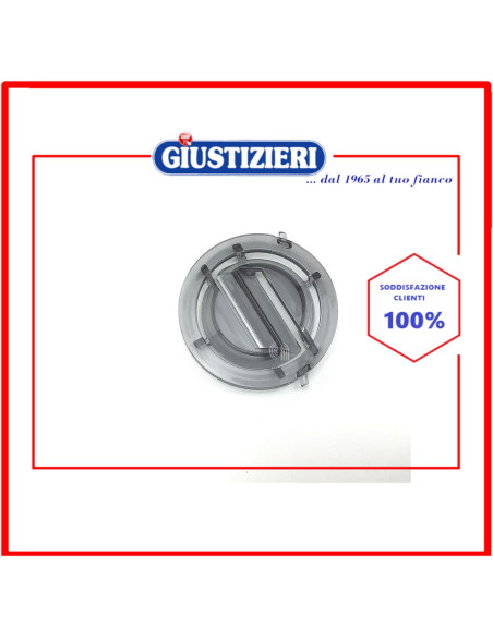 grey ground coffee hopper lid