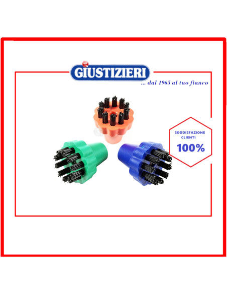 set pennello spazzola asvp4 originale pulitore a vapore polti