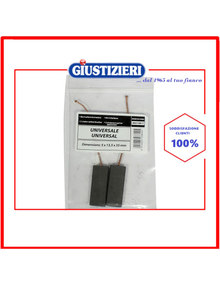 carboncino motore 5x13.5x35 lavatrice universale