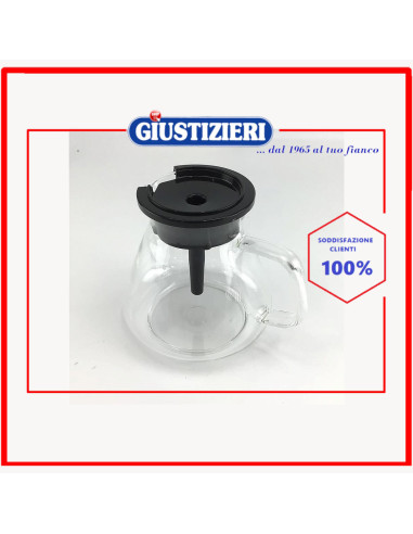 caraffa caffe + coperchio nero