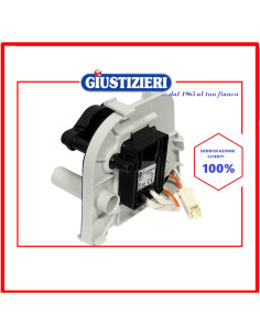 pompa scarico 13w asciugatrice whirlpool