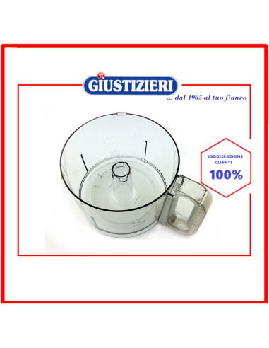 ciotola con manico fp659 originale robot da cucina moulinex