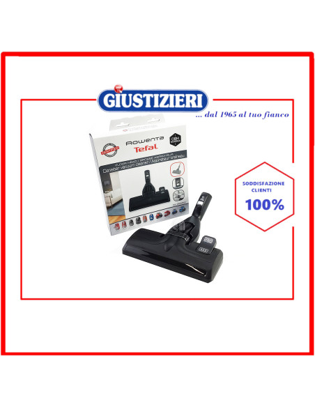 spazzola combinata originale aspirapolvere rowenta