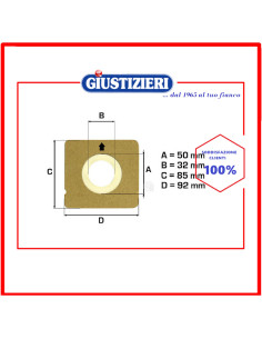 set 6 sacchetti con 2 filtri originale aspirapolvere rowenta 2