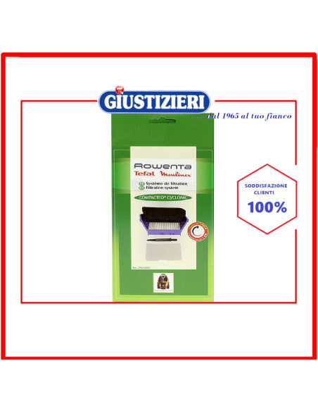 filtro hepa rettangolare originale aspirapolvere rowenta