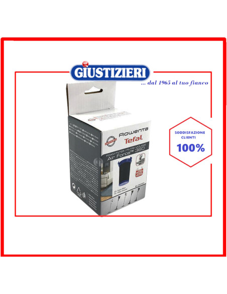 filtro cilindrico originale aspirapolvere rowenta