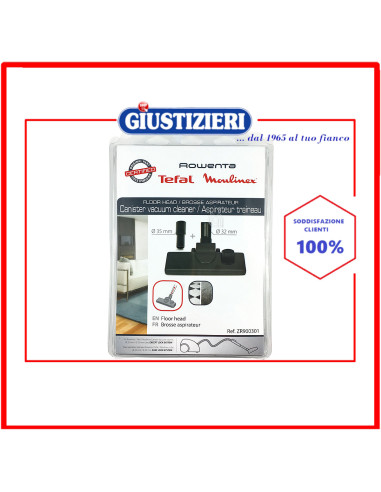 spazzola combinata originale aspirapolvere moulinex