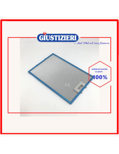 filtro metallico 267x385x9 originale cappa aspirante smeg