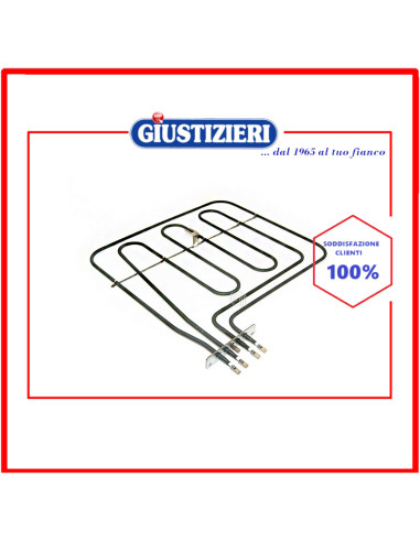 resistenza superiore 2800w originale forno smeg