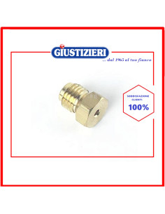 ugello gas metano originale piano cottura smeg