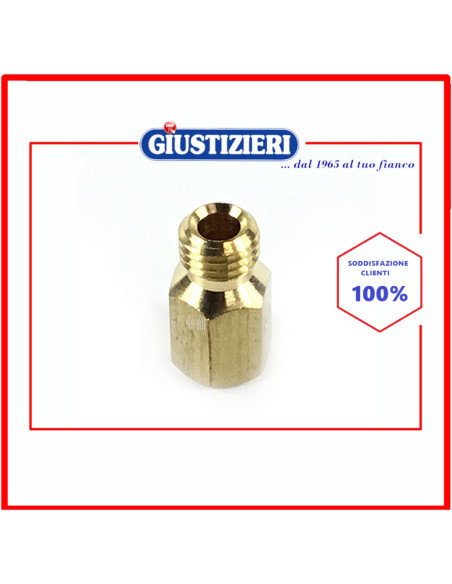 ugello gas metano originale piano cottura smeg