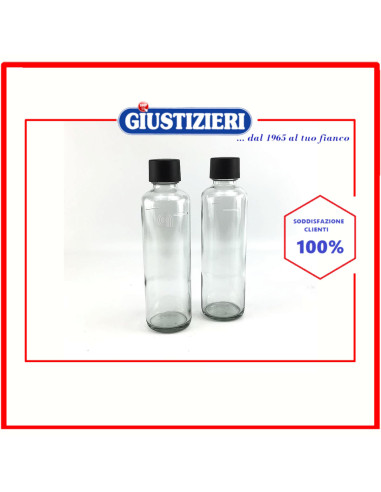confezione 2 bottiglie gasatore logan sodapop