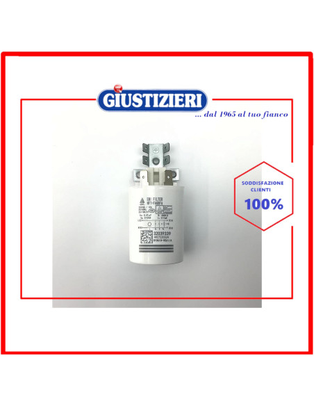 filtro antidisturbo lavatrice