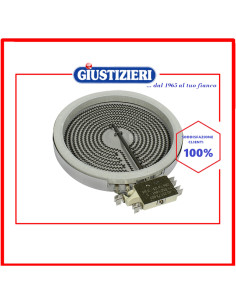 piastra elettrica radiante 1200w piano cottura universale