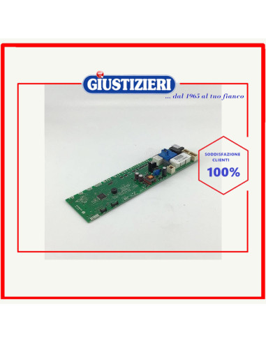scheda elettronica timer 166800123 167100222 originale lavatrice smeg
