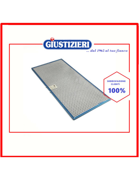 filtro metallico 508x242.5 originale cappa aspirante faber