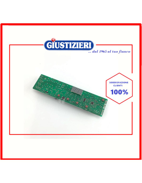 scheda elettronica programmata 40009035 + e40009119 originale asciugatrice candy