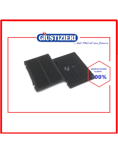 set 2 filtro carbone rettangolare originale cappa aspirante gorenje