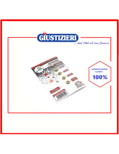 set 5 ugelli gas metano 6mb mondo piano cottura glem gas