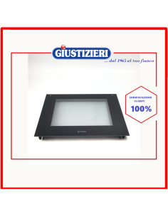 vetro forno nero indesit