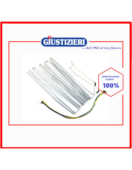 resistenza sbrinamento 180w originale frigorifero whirlpool