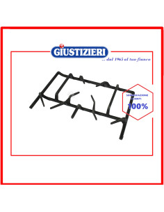 griglia sinistra ghisa ser60sgh originale piano cottura smeg