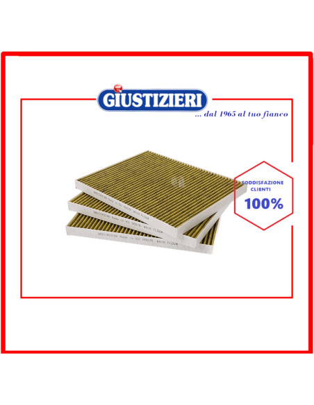 set 3 filtro carbone aria rettangolare air plus originale cappa aspirante bosch