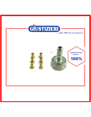 set ugelli gas gpl originale piano cottura bompani