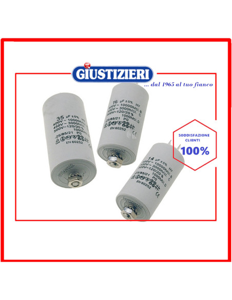 condensatore 8uf lavatrice universale