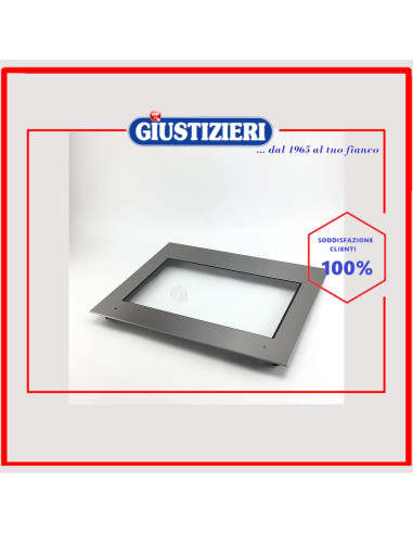 vetro frontale inox 592x463mm
