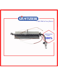 assieme bruciatore forno + valvola + candeletta 3,7 kw 96n