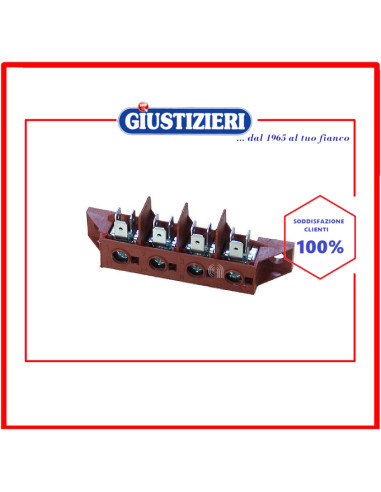 morsettiera piano cottura fv 173 - 4 poli