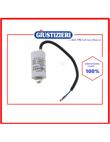 condensatore con cavo 10uf lavatrice mondo