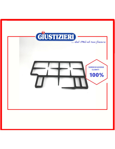 griglia laterale sinistra pgf75 originale piano cottura smeg