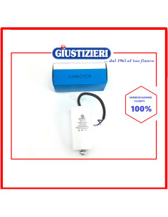 condensatore con cavo 40uf lavatrice mondo