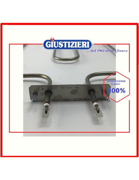 tubular heater - upper