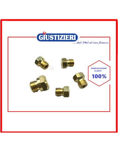 set ugelli gas gpl originale piano cottura bertazzoni