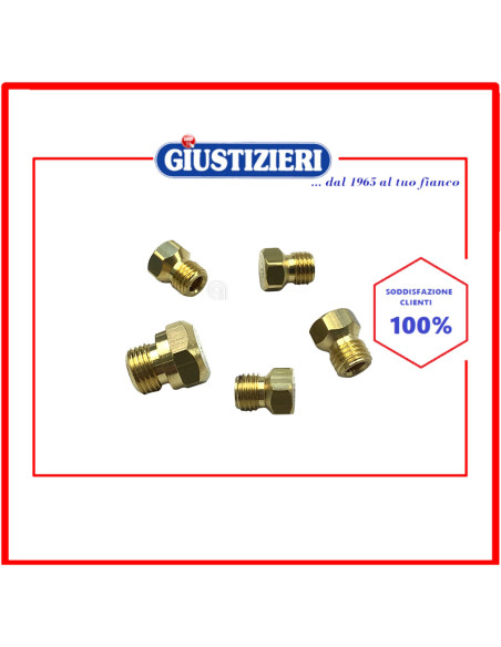 set ugelli gas gpl originale piano cottura bertazzoni